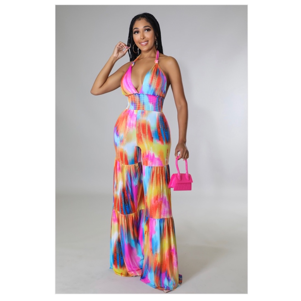 NWT Wide Leg Jumpsuit Available in S-XL 3/$30
